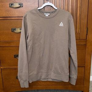 Reebok Men's Tan Crewneck Sweater